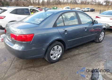 2010 Hyundai Sonata Gls z USA, uszkodzony, nr VIN 5NPET4AC2AH626196